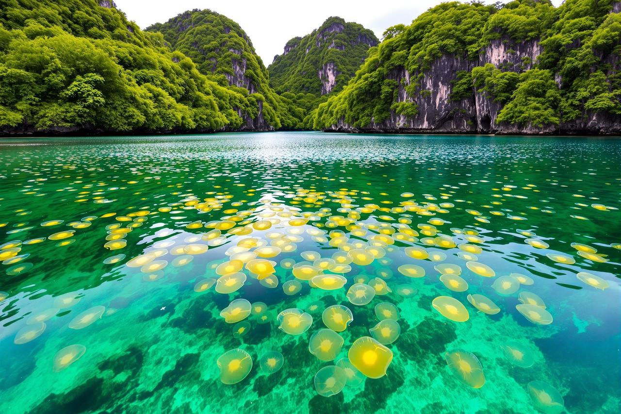 帕劳:水母湖的奇幻世界